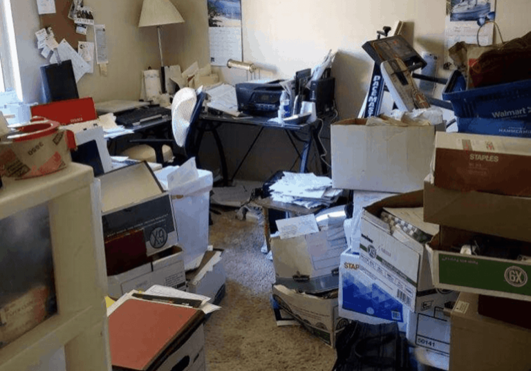 out of control clutter