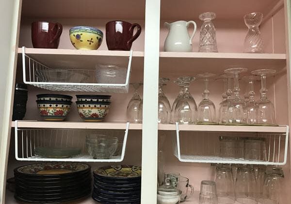 Organized Kitchen Cabinet